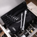 Набор ключей накидных изогнутых Deli YS EDL150012A 6-32 мм, 8 шт.