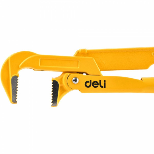 Ключ трубный Deli YS EDL105155 1,5, раскрытие губок 55 мм