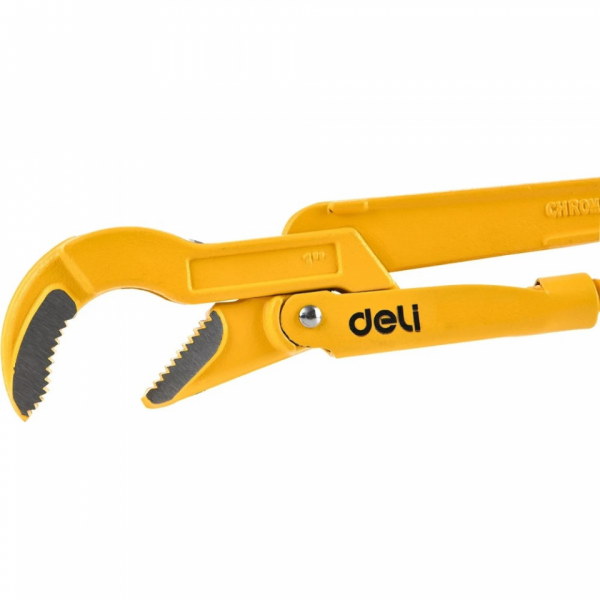 Ключ трубный Deli YS EDL105255 1.5, тип S, расрытие губок 55мм