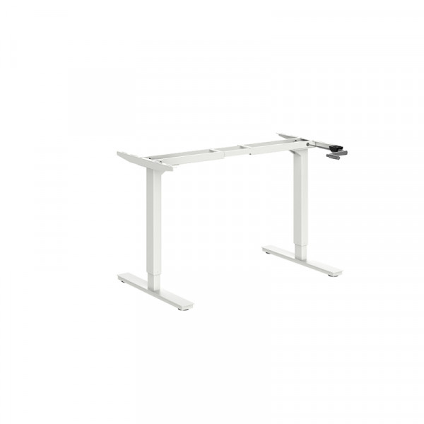 Каркас стола с мех. приводом AOKE AK02YJHT-Y-AJ-H.WH 1150-1800*600мм, цвет белый Well Desk First
