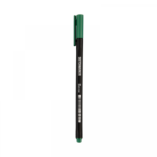 Ручка капиллярная Sketchmarker Artist fine pen 0.4 мм, зеленый лесной
