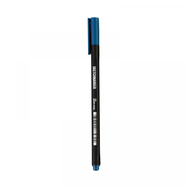 Ручка капиллярная Sketchmarker Artist fine pen 0.4 мм, синий темный
