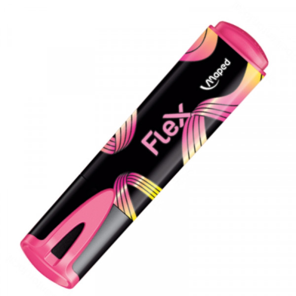 Маркер текстовый Fluo Flex розовый