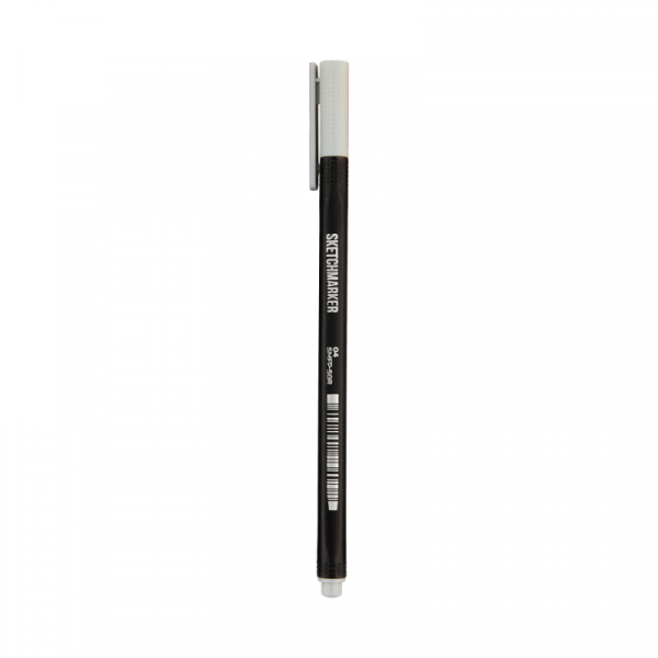 Ручка капиллярная Sketchmarker Artist fine pen 0.4 мм, серый простой