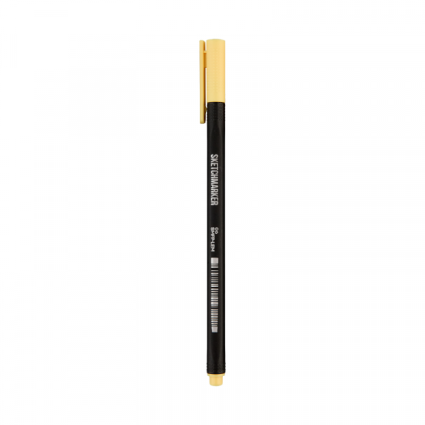 Ручка капиллярная Sketchmarker Artist fine pen 0.4 мм, желтый лимон