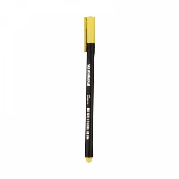 Ручка капиллярная Sketchmarker Artist fine pen 0.4 мм, желтый