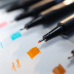 Ручка капиллярная Sketchmarker Artist fine pen Intense набор 6 шт.
