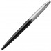 Ручка шарик/автомат Jotter Core K63 Bond Street Black CT 1,0 мм, метал., подарочн. упак., черный/серебристый, стерж. синий