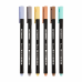 Ручка капиллярная Sketchmarker Artist fine pen Pastel набор 6 шт.