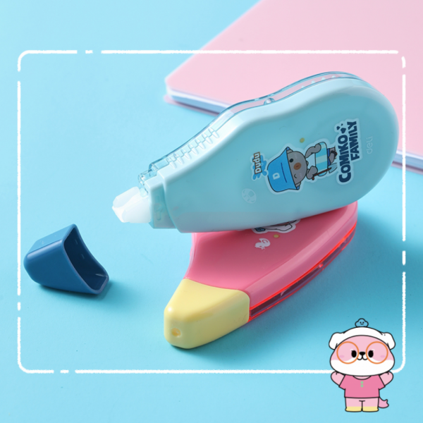 Корректор роллер Miyou 12 м*5 мм, ассорти, блистер