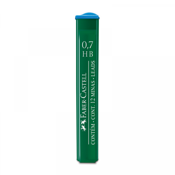 Грифель 0,7 мм HB Polymer 12 шт.,  в тубе