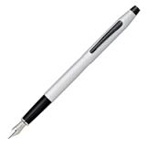 Ручка перьевая F Classic Century Brushed Chrome метал., подарочн. упак., серебристый/черный Ручка перьевая F Classic Century Brushed Chrome метал., подарочн. упак., серебристый/черный