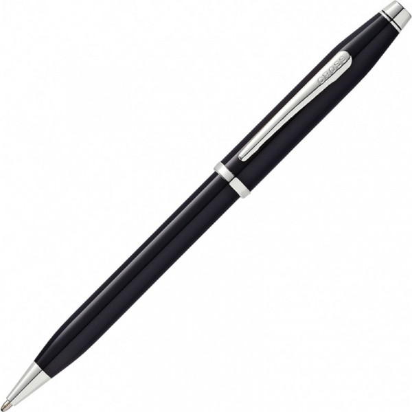 Ручка шарик/автомат Century II Black Lacquer 0,7 мм, метал., подарочн. упак., черный/серебристый, стерж. черный Ручка шарик/автомат Century II Black Lacquer 0,7 мм, метал., подарочн. упак., черный/серебристый, стерж. черный