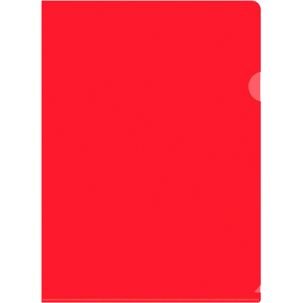 Папка-уголок Бюрократ DeLuxe DLCRED A4 пластик 0.18мм красный Папка-уголок Бюрократ DeLuxe DLCRED A4 пластик 0.18мм красный