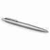 Ручка шарик/автомат Jotter Stainless Steel 1 мм, метал., подарочн. упак., серебристый, стерж.синий