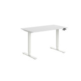 Комплект с мех. приводом WellDesk First,цвет белый, столешница ДСП 1395х800х28, Пепел 621 PE Комплект с мех. приводом WellDesk First,цвет белый, столешница ДСП 1395х800х28, Пепел 621 PE