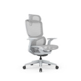 Кресло д/руководителя SitZone E-JX-002А сетка, белый, крестов. пластик, корпус белый, регулир. подголов., регулир. подлокотн., слайдер Кресло д/руководителя SitZone E-JX-002А сетка, белый, крестов. пластик, корпус белый, регулир. подголов., регулир. подлокотн., слайдер