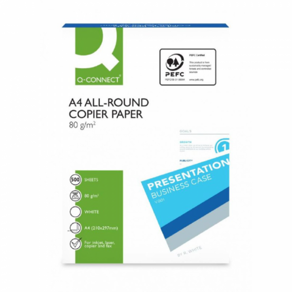 бумага   A4 80г/м 500л Q-Connect All Round