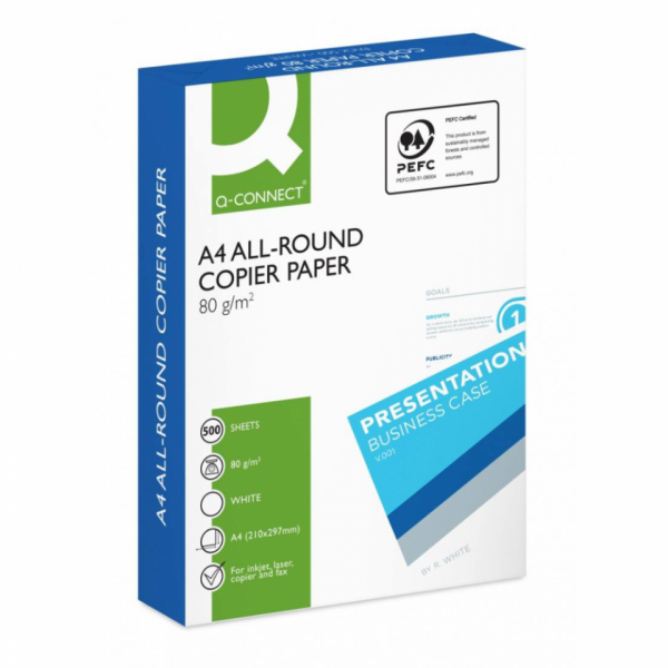 бумага   A4 80г/м 500л Q-Connect All Round