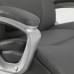 Кресло д/руководителя BRABIX PREMIUM Level EX-527 экокожа, серый, крестов. пластик 