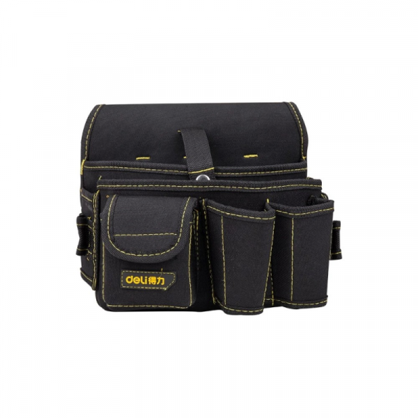 Сумка для инструментов поясная Deli YS EDL-P5 250*140*210 мм, ткань Oxford