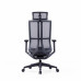 Кресло д/руководителя SitZone E-303-001A-P1-BK сетка, черный, крестов. пластик, регулир. подголов., регулир. подлокотн., слайдер