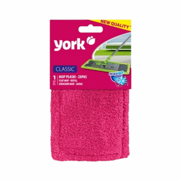 Насадка для плоской швабры York Классик 