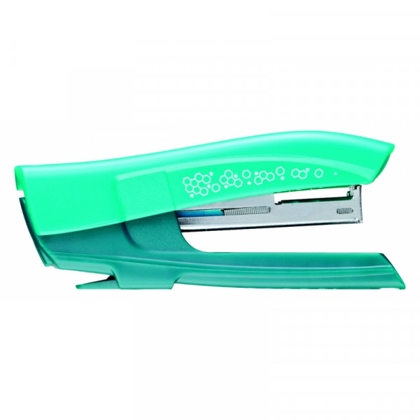 Скобосшиватель 15 л. Greenlogic Pocket №10 + скоба, серебристый, блистер