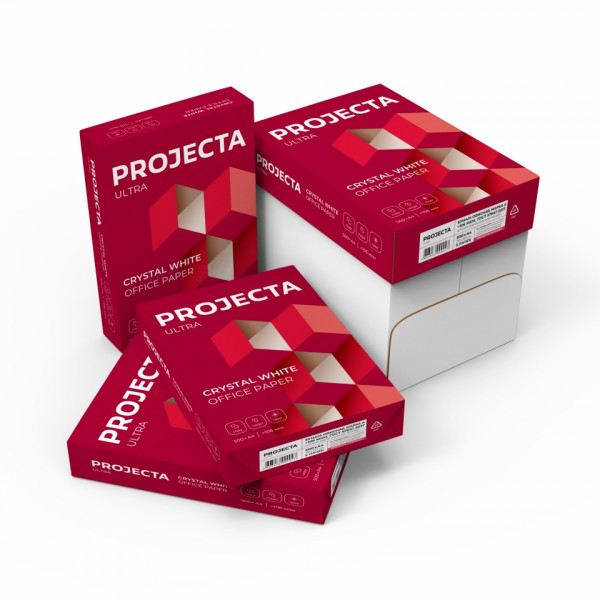 бумага   A4 80г/м 500л Projecta Ultra