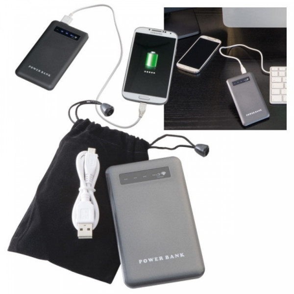 Зарядное устройство аккумулятор Power Bank EG 7751 4500, карт. упак., серый
