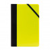 Ежедневник недатированный Milan, А5, 208 стр., Medium yellow Fluo, жёлтый неон, арт.57052FFY