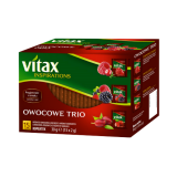 Чайный напиток Vitax 15*2 г., фруктовый, фруктовое трио