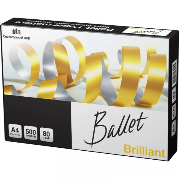 бумага   A4 80г/м 500л Ballet Brilliant