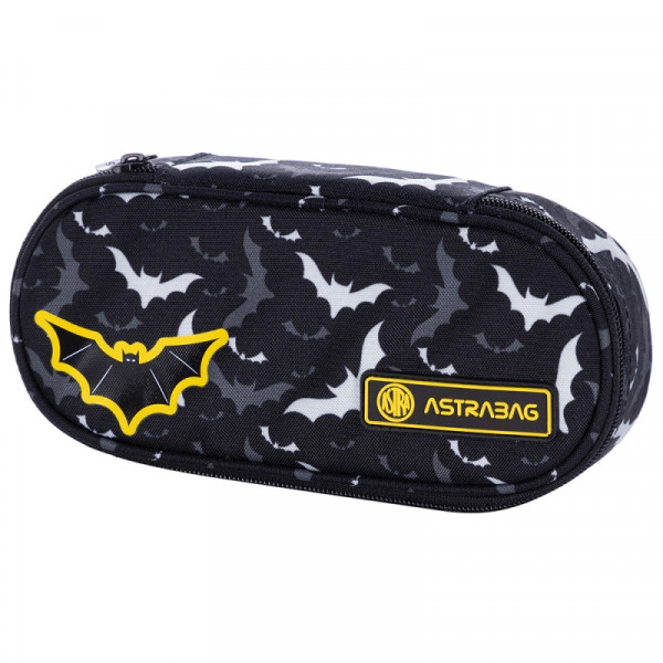 Пенал на 1 отд.Night bats полиэстер, черный Пенал на 1 отд.Night bats полиэстер, черный