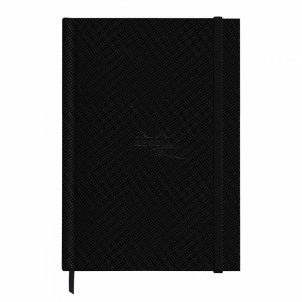 Скетчбук Rhodia Touch 10,5*14,8 см, 300г/м2 , 20л, 100 хлопок, хол. пресс,  черный
