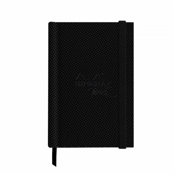 Скетчбук Rhodia Touch 10,5*14,8 см, 300г/м2 , 20л, 100 хлопок, хол. пресс,  черный