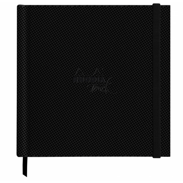 Скетчбук Rhodia Touch 21*29,7 см, 300г/м2 , 20л 100 хлопок, гор. пресс, черный