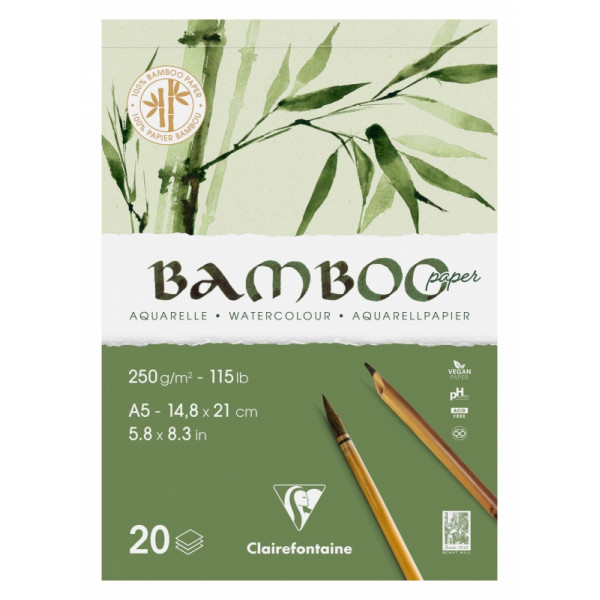 Блок-склейка Bamboo А5, 250г/м2, 20л.