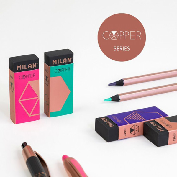 Ластик 320 Copper series черный