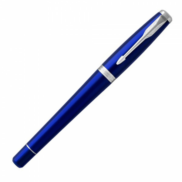 Ручка роллер Urban Nightsky Blue CT 0,5 мм, метал., подарочн. упак., синий/серебристый, стерж. черный