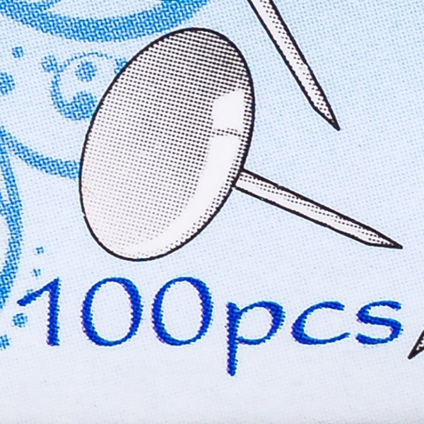 Кнопки оцинков. Centrum 100 шт., серебристый