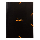 Папка на резинках А4 40 мм. Rhodia карт., черный Папка на резинках А4 40 мм. Rhodia карт., черный