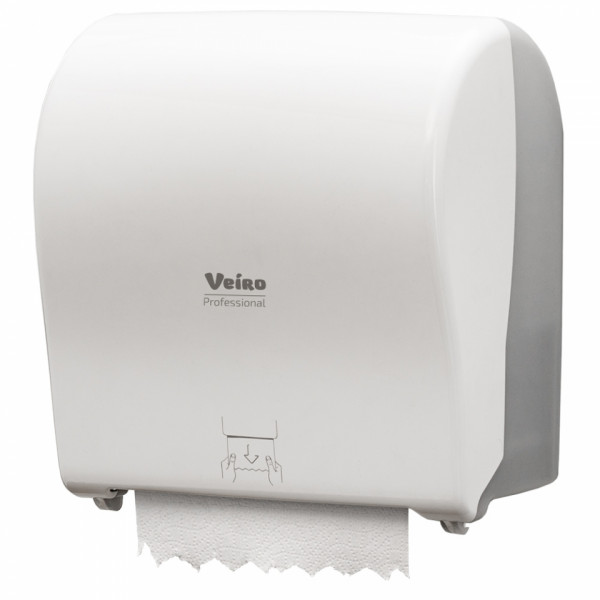 Диспенсер  VEIRO Professional POD для полотенец рулонных, белый