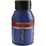 Краски акриловые Amsterdam 570 синий ФЦ, 1000 мл., банка Краски акриловые Amsterdam 570 синий ФЦ, 1000 мл., банка