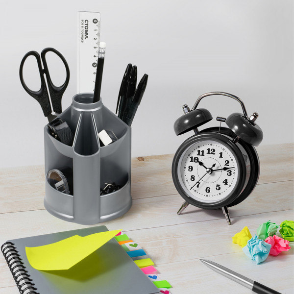 Настольная подставка Стамм Mini Desk, вращающаяся, серый, арт. ОР72