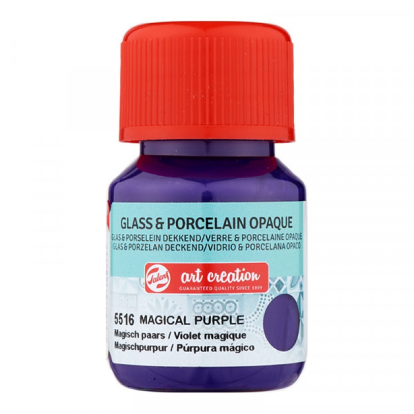 Краски декоративные GLASS&PORCELAIN OPAQUE 5516 пурпурный 30 мл.