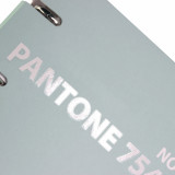 Тетрадь А5 120 л., клет. Pantone line. No. 6 на кольцах,  обл. карт., мат.ламинация+пантонная печать, зеленый