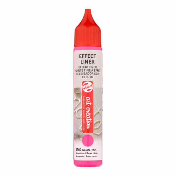 Контур декоративный EFFECT LINER 8703 неоновый розовый 28мл