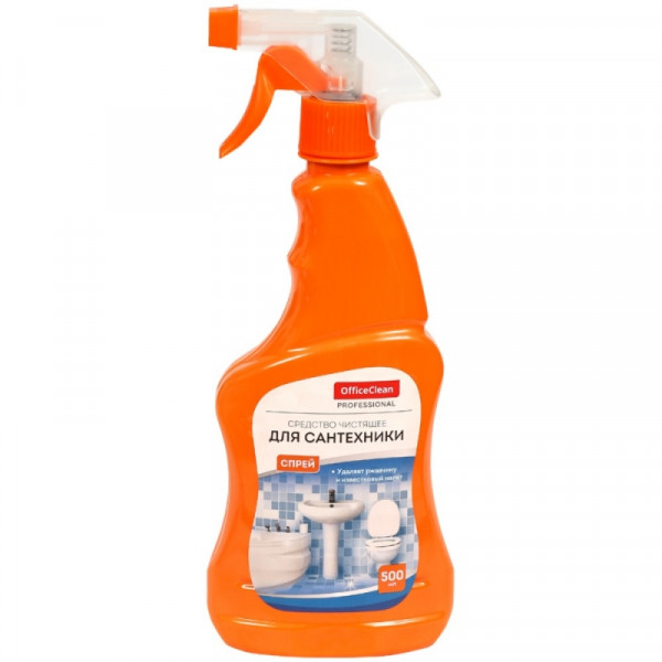 Средство чистящее д/сантехники и кафеля OfficeClean Professional, WC 500 мл