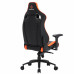 Кресло игровое EVOLUTION AVATAR M черный/оранжевый,эко.кожа,крестов.металл